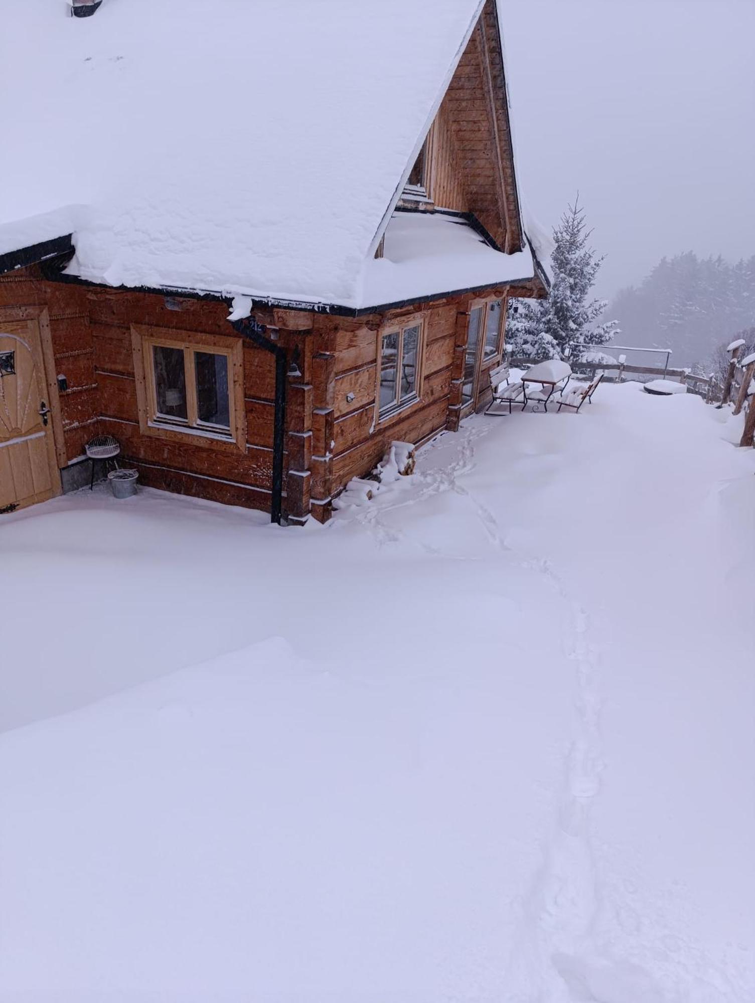 Domek W Chmurach Jaworzynka Esterno foto